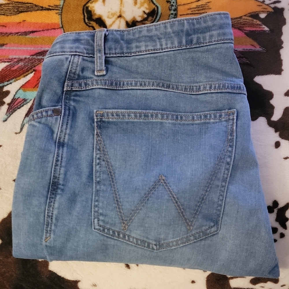Wrangler Blue Boot Cut Jeans with Signature Style